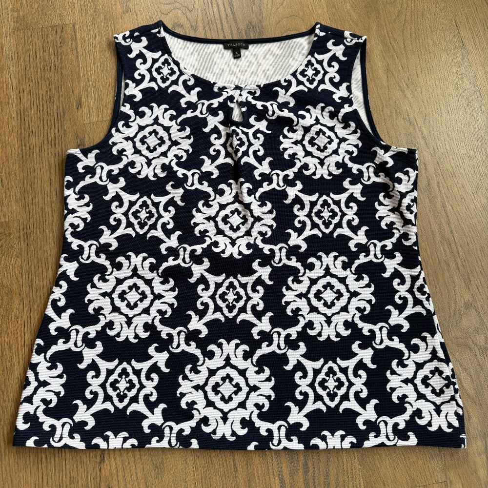 Talbots Sleeveless Top